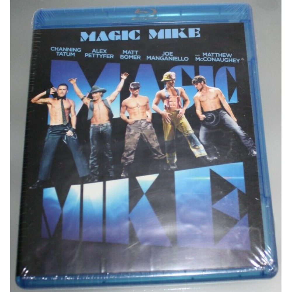 Magic Mike (2012) Channing Tatum Blu-Ray New Sealed Package  Comedy Funny Sexy